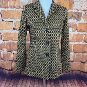 Cabi Standout Jacket Medallion Suit Blazer Siz S